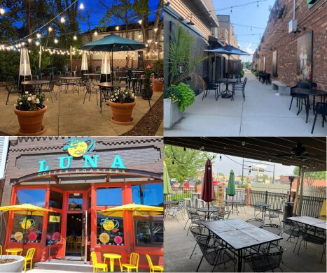 Outdoor Seating in Downtown De Pere