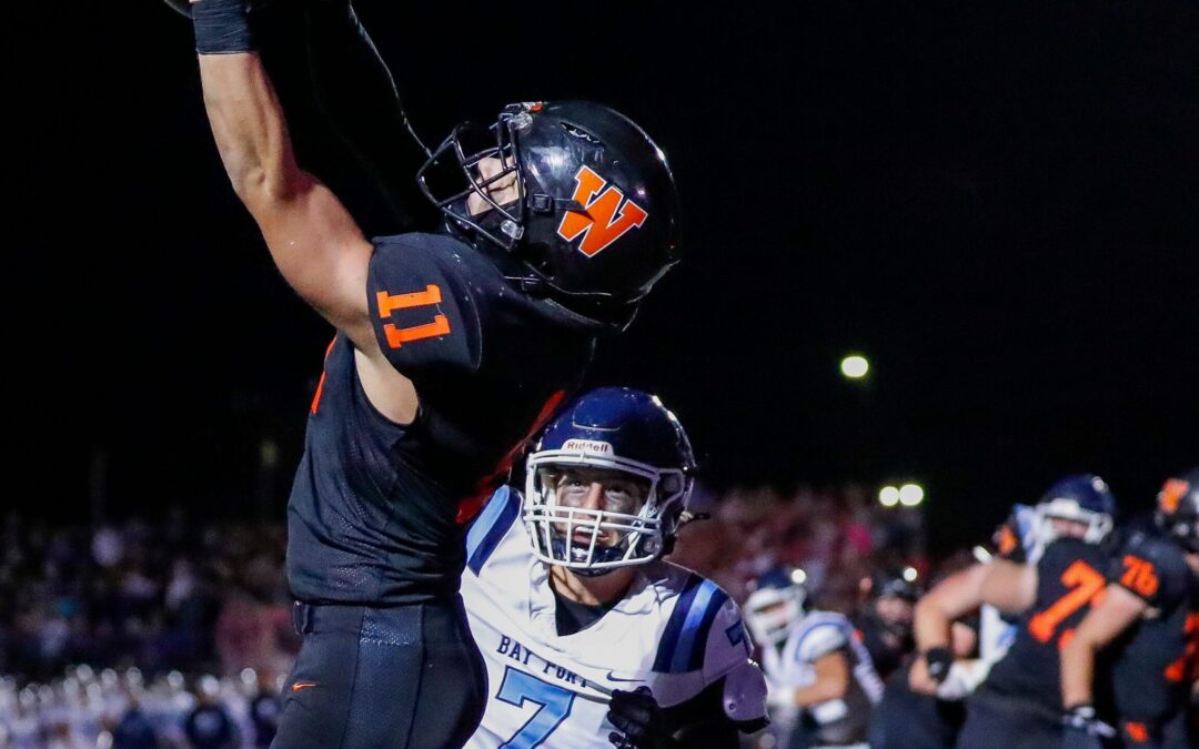 West De Pere’s Braylon Stegall catches game-winning TD in 48-45 win over Bay Port