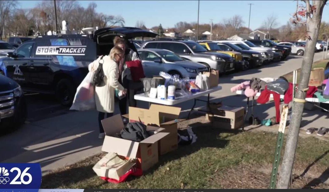 Community steps up as NBC 26’s winter weather clothing drive helps De Pere families